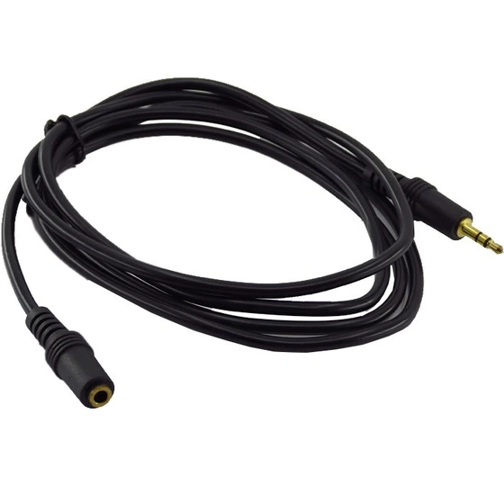 کابل افزایش طول AUX برند گریت یک و نیم متری با 24ماه ضمانت  3.5mm AUX Audio Cable 1.5M